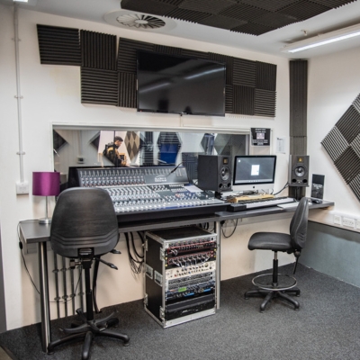 image of recording studio