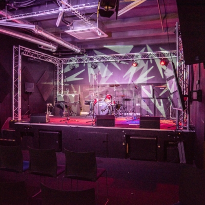 image of Manchester live music stage